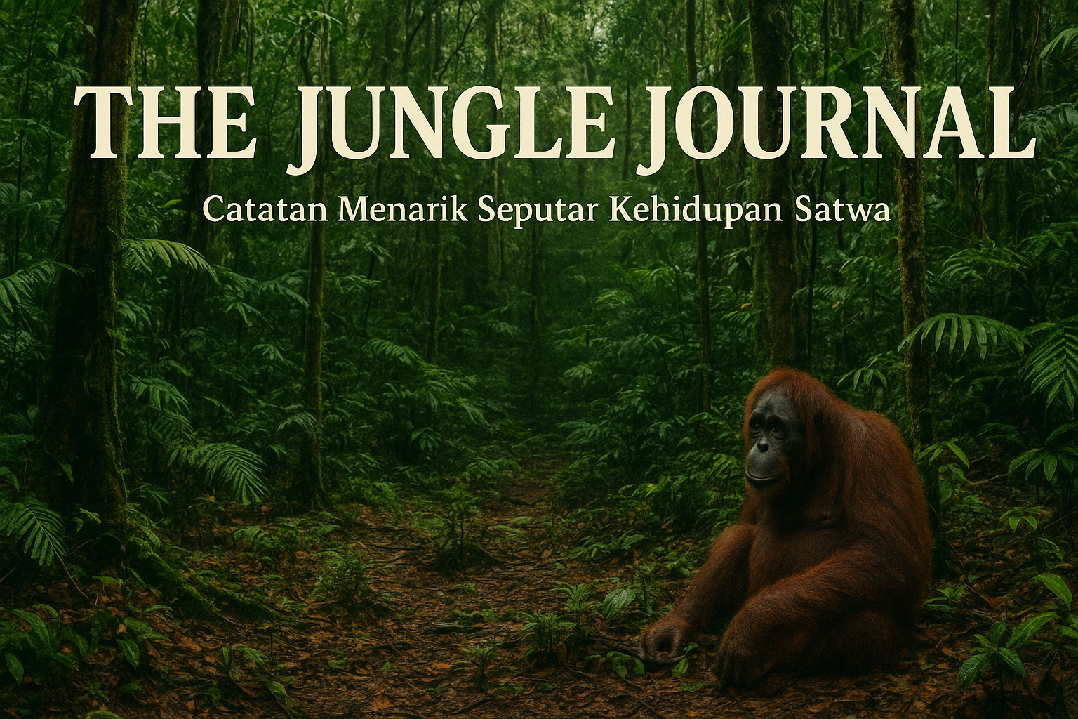 The Jungle Journal – Catatan Menarik Seputar Kehidupan Satwa